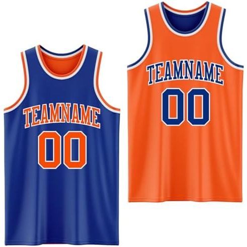 Royal Blue and Orange