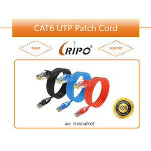 RIPO高速Cat6 UTP非シールドパッチコードRJ45プラグ付きLANケーブル、ネットワークデバイスの接続に使用 - Product Image 3