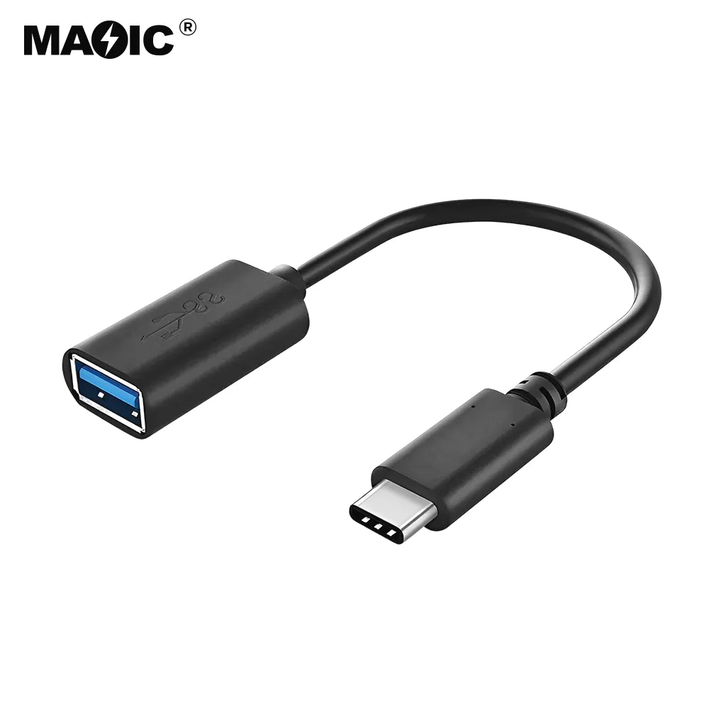 Produttore OEM adattatore da USB C a USB tipo C maschio a USB 3.0 femmina cavo OTG per dispositivi Android e tipo C.