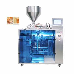 Di alta qualità mini doypack macchina prefabbricata sacchetto liquido umido speziato datteri salsa macchina rifinita sacchetto pasta macchina imballatrice - Product Image 1