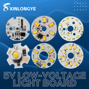 DC 5V 3W <strong>LED</strong> Light Source Board 31mm OD/10mm Aluminum <strong>PCB</strong> SMD5730 White/Warm/Neutral/<strong>Red</strong>/Green/Blue/Yellow/Purple <strong>LED</strong> Modules - Product Image 1