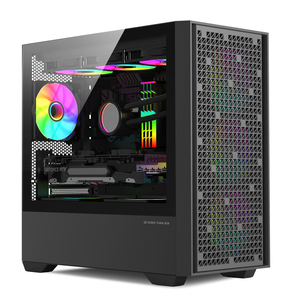 Hurricane Beast Side Transparent Split <strong>Structure</strong> with Bottom mounted Power Supply, Gaming <strong>Computer</strong>, Supporting Back Wiring - Product Image 1