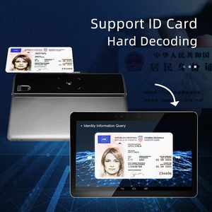 4 + 64 ГБ 10,1 дюймов 4G финансовый планшет, биометрический планшет Android 10 NFC отпечатков пальцев для аутентификации - Product Image 4