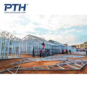 Çin üretici mozambik Villa Resort prefabrik ışık göstergesi çelik Villa satılık - Product Image 2