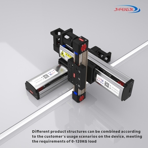 High Load Effective Stroke 100-2300mm Custom Structure Multi Axis XYZ <strong>CNC</strong> Gantry Robot - Product Image 4