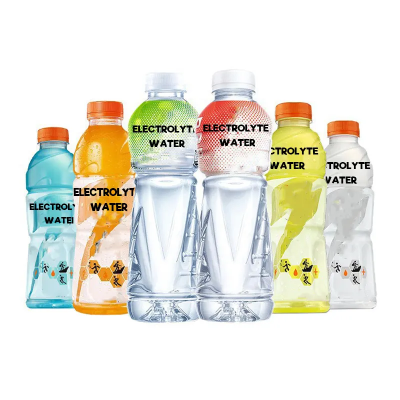 Bevanda analcolica esotica bevanda energetica personalizzata all'ingrosso con etichetta privata 500ml bevande con elettroliti al gusto di frutta