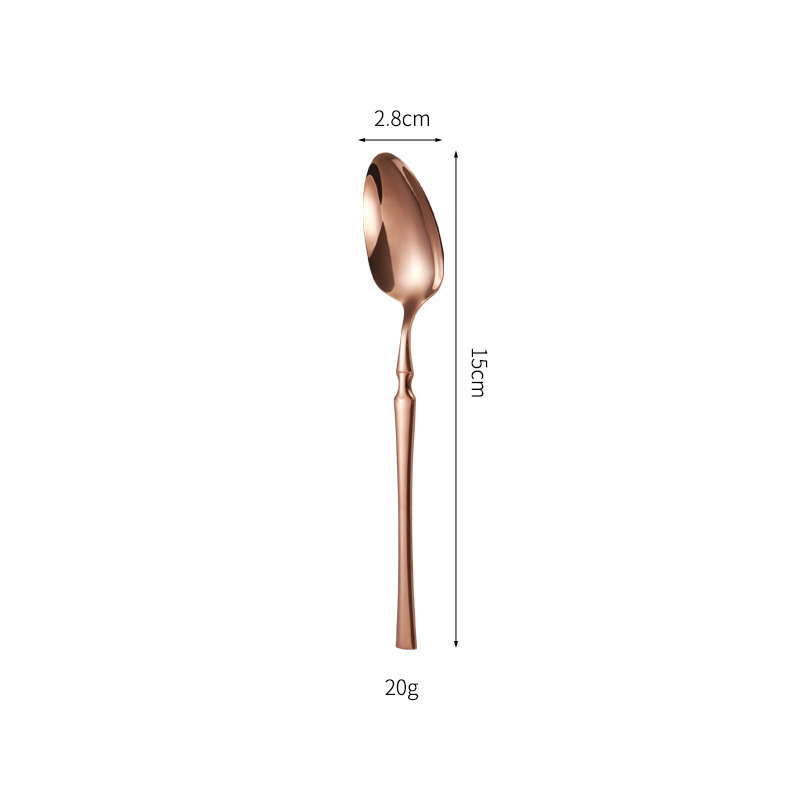 Cuillère à café (Or Rose)