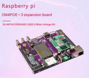 Raspberry Pi CM4 scheda di sviluppo con 5G/WiFi 6/SSD NVMe/USB3.0 espansione ampia tensione 4G connettività Linux sistema operativo - Product Image 5