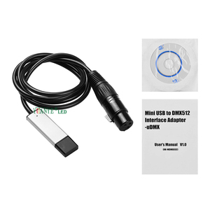 USB zu Dmx Schnittstellenadapter Computer PC Bühnenleiste Ereignisse Beleuchtungregler Dimmer