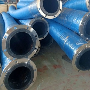 Manguera de goma SBR negra de gran diámetro para dragado de canales profundos a prueba de desgaste flotante y procesamiento de tuberías de aceite de muelle submarino - Product Image 5