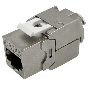 Cat6a梯形插孔配线架无需压接工具rj45梯形插孔 - Product Image 1