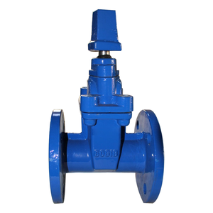 2 \ "-48 \" PN16 GGGG50 QT450弾力性のあるシートDIN F4手動ゲートバルブ水用途OSYおよびNRSタイプ