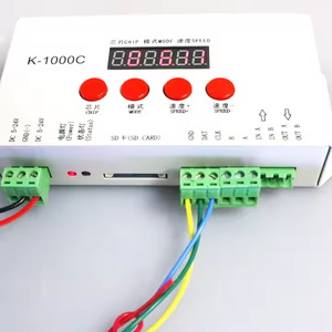 Controlador de tarjeta SD para control de luz, controlador de tarjeta SD de 5-24V máx. 2048 píxeles, 4 canales, salida 6A - Product Image 2