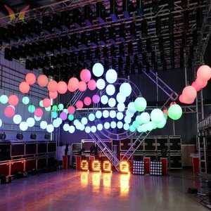 Светодиодная матричная лампа DMX 512 управление светодиодная лебедка Dmx 3D шаровая кинетическая лампа - Product Image 6