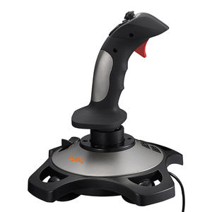 Venta al por mayor de retroalimentación de vibración Joystick de 8 vías con cable Game Controller Flight Stick para PC Computer - Product Image 5