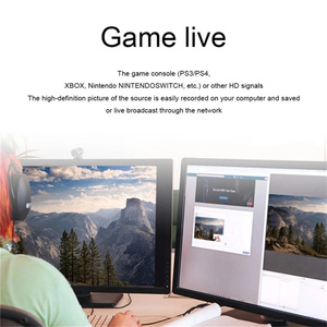 HD 1080P HDTV <strong>to</strong> Type-C/Micro USB/USB With Line Video Capture Card Game Record Live Streaming Broadcast - Product Image 4
