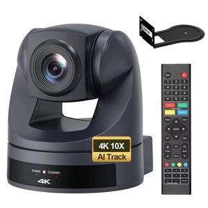 USD288 ücretsiz gemi H410 kilise PTZ akışı kamera yayını 4K 10X Zoom AI izleme toplantısı konferans kamerası - Product Image 1