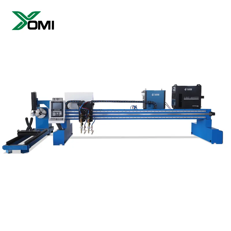 Cortador de hoja de Metal de alta precisión, máquina de corte por Plasma Cnc para láminas y tubos