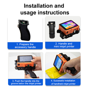 Impresora de mano inteligente de inyección de tinta 600 ppp para texto Código QR Imagen Número de lote Fecha de caducidad Impresión de etiquetas para granja - Product Image 5