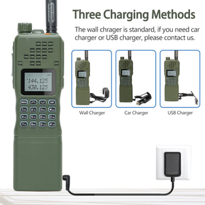 Baofeng AR-152 walkie-talkie gioco tattico Radio bidirezionale 15W potente Dual Band UHF/VHF Radio AN/(con Antenna a collo d'oca 88CM - Product Image 3