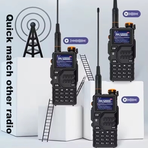 Venta al por mayor walkie talkie baofeng K5 Plus 2024, radio de dos vías con teclado completo, pantalla walkie talkie K5 plus de pantalla de visualización de teclado - Product Image 2
