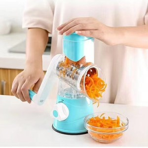 3 in 1 Vegetable Slicer <strong>Swift</strong> Rotary Drum Grater Nut Shredder Veggie <strong>Cutter</strong> Peeler Spiralizer Cheese Chopper Vegetable Shredder - Product Image 2