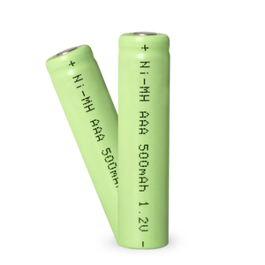 Endüstriyel şarj edilebilir 3A piller <span class=keywords><strong>NiMH</strong></span> 1.2V 500mAh üçlü bir güneş pilleri güneş ışıkları