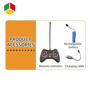 QS <strong>Toy</strong> 1 <strong>24</strong> 5 Channel <strong>Wireless</strong> Remote Control Engineer Vending Vehicle Diecast Rotation Flash Light Excavator Truck <strong>Toy</strong> for Kid - Product Image 5