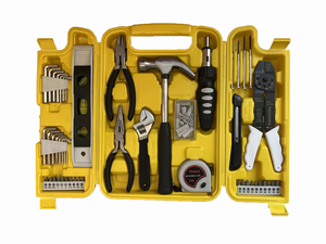 Juego de herramientas de caja doméstica de 90 piezas en caja de tres pliegues, pluma de prueba eléctrica, juego de herramientas de marco de destornillador de precisión - Product Image 3