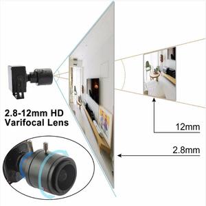 4MP小型HDミニカメラ、バリフォーカルレンズ2.8-12mmまたは6-22mm手動ズームレンズネットワークIPカメラ