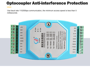 Huaqingjun 8-Channel RS485 <strong>Modbus</strong> 0-5V 0-10V <strong>Analog</strong> <strong>Input</strong> Module for Light Intensity Meter - Product Image 4