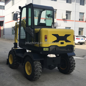 Sugarcane <strong>Loading</strong> <strong>Machine</strong> Agricultural Machinery Wood Grab Loader Digger <strong>Machine</strong> Wheel Excavator - Product Image 6