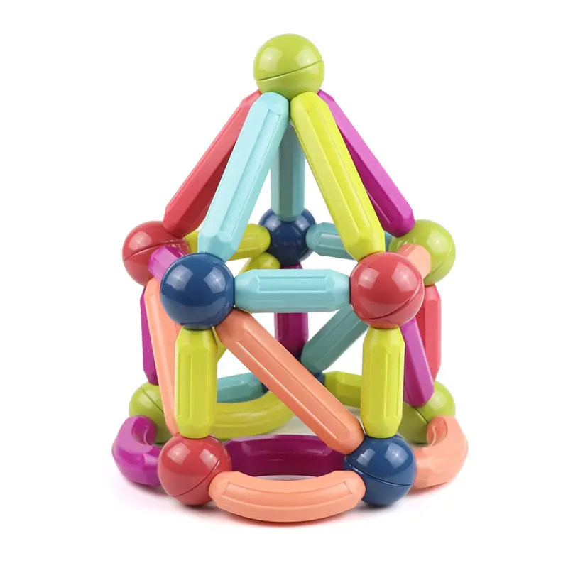 Kinder Magnetische Bouwstenen Speelgoed Grote Deeltjes Bouwstenen Geassembleerd Jongens En Meisjes Speelgoed