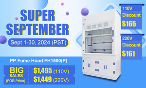 BIOBASE Chinese Ducted Fume Hood FH1500(P) With LED Display and <strong>Microprocessor</strong> <strong>Control</strong> <strong>System</strong> for Hospital and Lab - Product Image 2