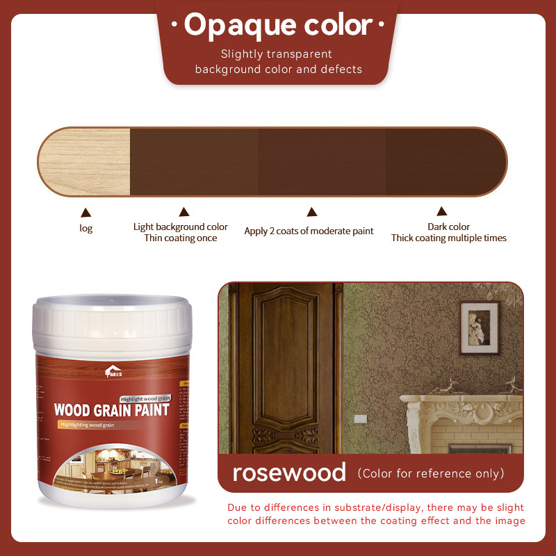 Cubiertas de palisandro color sólido-08l1kg 10/pincel