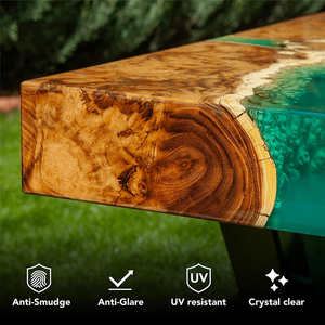 Fabrika toptan temizle reçine epoksi derin dökme epoksi reçine masa üstü için döküm - Product Image 4