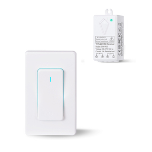 10A yük 1000W LED Tuya akıllı ışık anahtarı Wifi 2.4G & 433M kablosuz ışık anahtarı Alexa ve Google ev Wifi anahtarı ile çalışır - Product Image 3