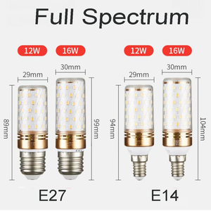 3CCT Color Changing12W 16W Super Bright Light Bulbs Full Spectrum High <strong>CRI</strong> 97 E14 E12 E26 E27 <strong>LED</strong> Corn Bulbs for Indoor Lighting - Product Image 3