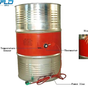 250x1740x1.5mm 2000W 220V Long Life <strong>Type</strong> Cold Resistant and Corrosion Resistant Silicone <strong>Heater</strong> Pad Silicone Drum <strong>Heater</strong> - Product Image 1