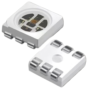 5050 RGB 5V12V DC 0.2W 5050ลูกปัด LED RGB พร้อมเปลี่ยนสีในตัวสีเหลือง/ชมพู/Ambler เปล่งมาตรฐาน2000ชิ้น/รีล - Product Image 5