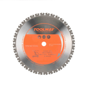 TOOLWAY 355x2.4x2.0x36Tx25.4ที่มีคุณภาพสูง TCT ใบเลื่อยสำหรับตัดเหล็กหิน - Product Image 1
