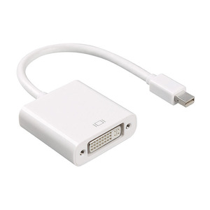 迷你显示端口迷你DP公到DVI DVI-I母视频转换器适配器电缆，适用于苹果电脑台式笔记本电脑高清电视显示器 - Product Image 5