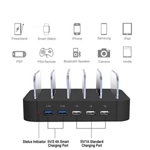 Akıllı telefon için ab AU abd fişi ile 2.4A 5 Port cep telefonu şarj uygun şarj - Product Image 6