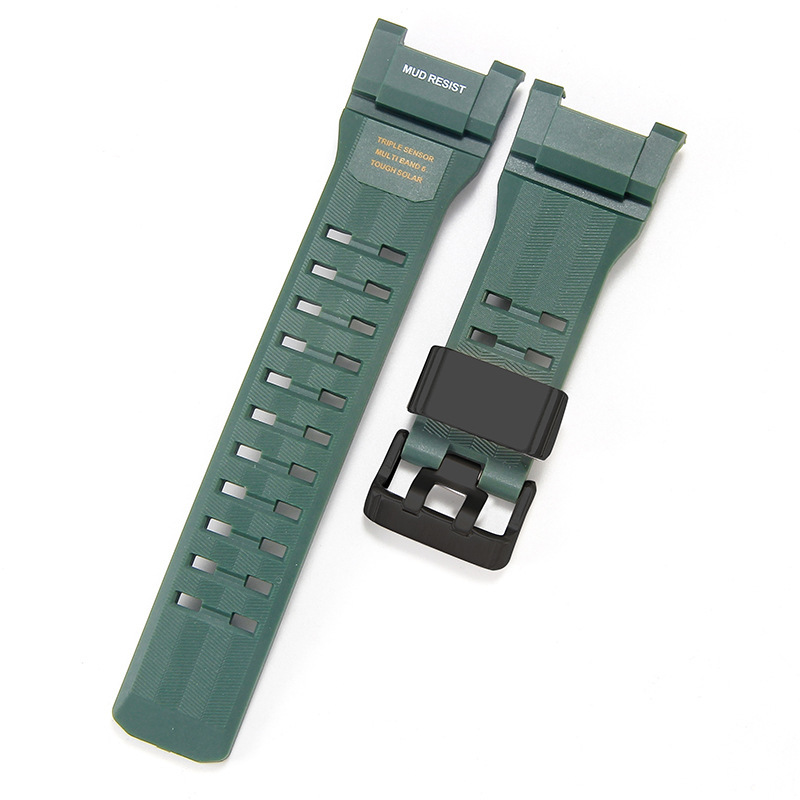 Verde militar - hebilla negra