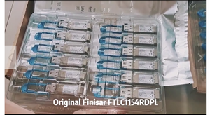 Finisar เครื่องรับส่งสัญญาณออปติคอลโหมดเดียว1310nm SMF 100กิกะไบต์/วินาที QSFP28 FTLC1154RDPL 10กม. - Product Image 6