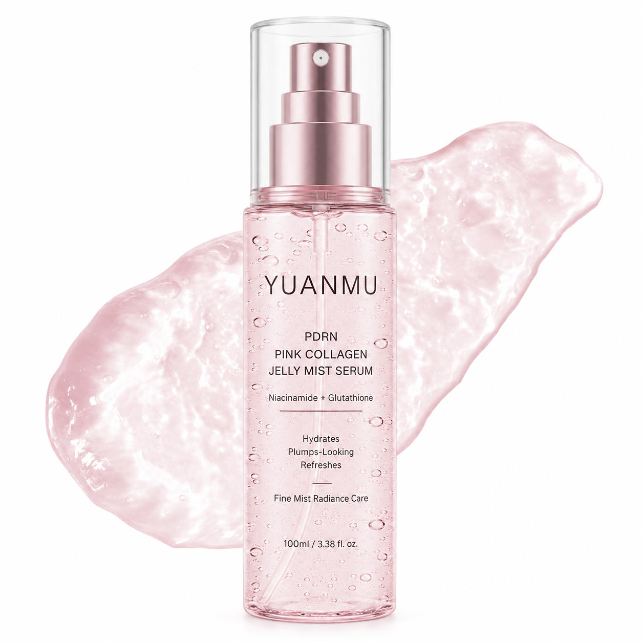 PDRN Pink Collagen Glow Jelly Mist Serum