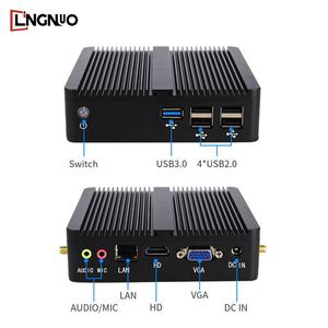 คอมพิวเตอร์ตั้งโต๊ะแบบไม่มีพัดลมมาเธอร์บอร์ดมาเธอร์บอร์ด J4125industrial J1900 J1800 N2830ขนาดเล็กคอมพิวเตอร์มี Win10รองรับ6COM - Product Image 6