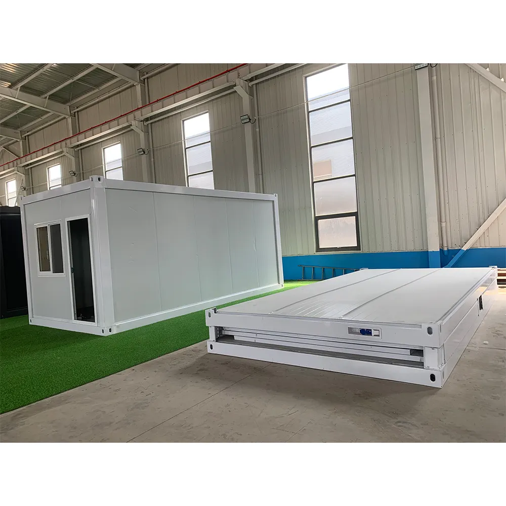 2022 New Folding Container 15 Mins Quick Installation Cheap Prefab Construction Site Sea Containerized Houses