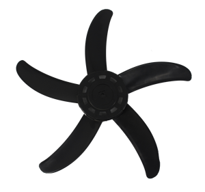 Elektronik standı için 5 bıçak yer vantilatörü turuncu renk 16 18 inç plastik klima fan kanatları - Product Image 4