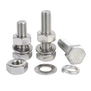 Tùy chỉnh kích cỡ M2-M48 thép không gỉ Hex bu lông Nuts kit, A2/A4-80, DIN ISO ANSI - Product Image 4